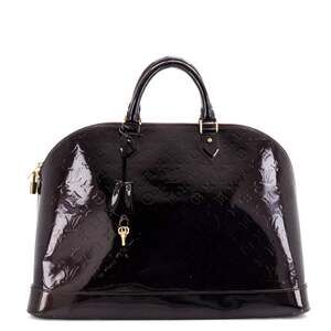 Louis Vuitton Alma Handbag Vernis Xl #240802L13B